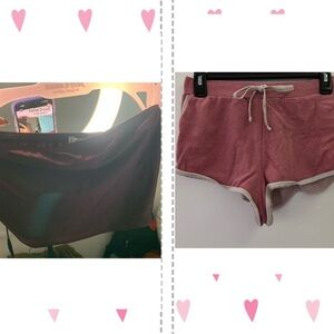 Bozzolo Crop Top & Shorts Both Size Small Bundle